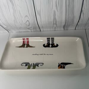 Ray Dunn  Halloween SOMETHING WICKED THIS WAY COMES Tray 14” x 7"